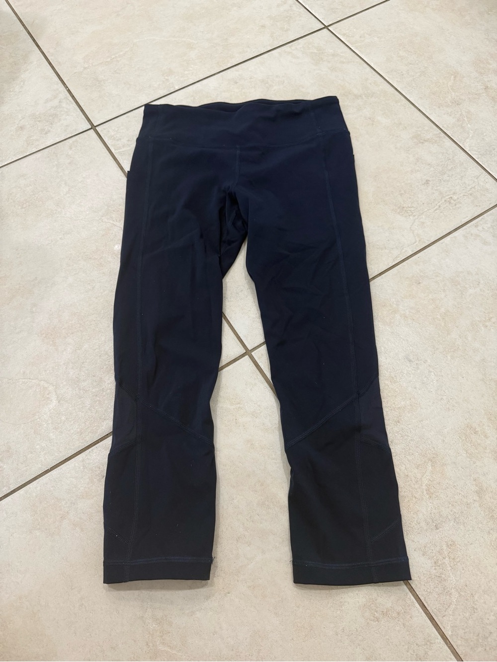 lululemon athletica Navy Capri Leggings